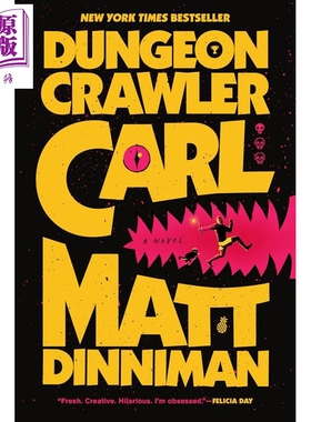 预售 地牢冒险家卡尔 系列第一部 奇幻小说 Dungeon Crawler Carl 英文原版 Matt Dinniman【中商原版】