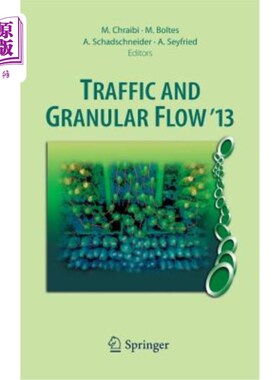 海外直订Traffic and Granular Flow '13 交通和颗粒流'13