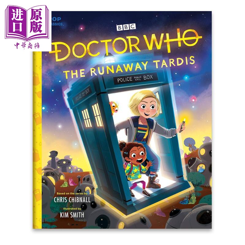 doctor who 当代电影绘本:神秘博士 the runaway tardis 儿童桥梁书