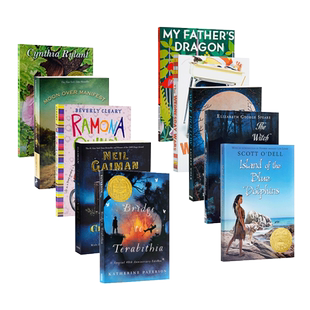 Newbery 纽伯瑞获奖书单10册 高年级 兰斯蓝思指数800L-1090L 青少年小说读物 儿童文学故事书 中小学生英语阅读【中商原版】