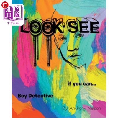 海外直订Look-see: if you can... Boy Detective 看看:如果你能……男孩侦探