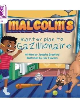 海外直订Malcolm's masterplan to Gazillionaire 马尔科姆给亿万富翁的宏伟计划