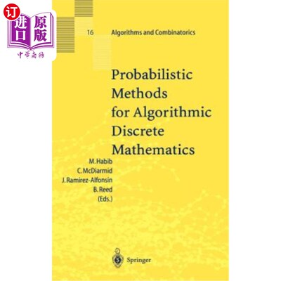 海外直订Probabilistic Methods for Algorithmic Discrete Mathematics 算法离散数学的概率方法