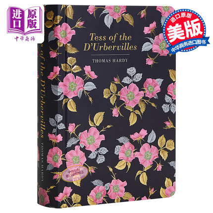 德伯家的苔丝 黛丝姑娘 浮雕封面高颜值装帧设计 Chiltern Classic Tess of the d Urbervilles 英文原版 Thomas Hardy【中商