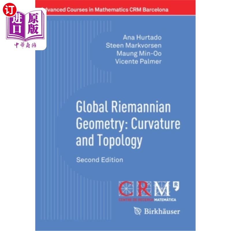 海外直订Global Riemannian Geometry: Curvature and Topology 全局黎曼几何：曲率与拓扑