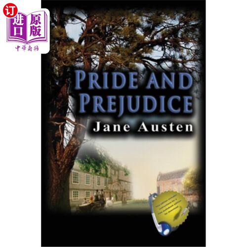 海外直订Pride and Prejudice (With A Free AudioBook Download) 《傲慢与偏见》(免费下载有声读物)