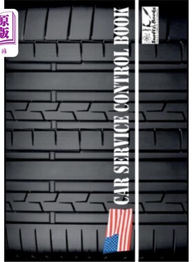海外直订Car Service Control Book: KFZ AUTOMOBIL SERVICEHEFT Scheckheft Inspektionsheft W 汽车服务控制手册:K