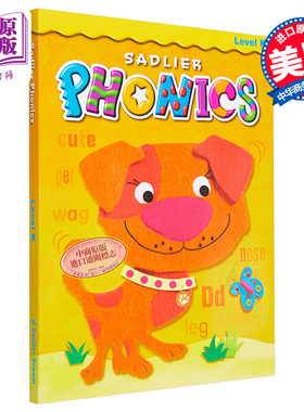 Sadlier Phonics StudentE LevelK GradeK 自然拼读学生书 幼儿园 英文原版 进口图书 低幼儿童英语启蒙练习教辅【中商原版】