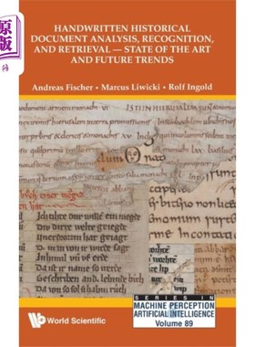 海外直订Handwritten Historical Document Analysis, Recogn... 手写的历史文献分析，识别和检索-艺术状态和未来趋势