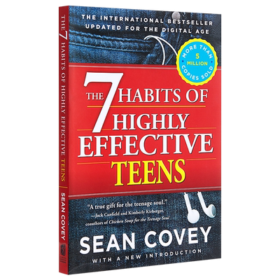 高效能人士的七个习惯  青少年版 高效能人士的七个习惯英文版7 Habits of Highly Effective Teens Sean Covey【中商原版】