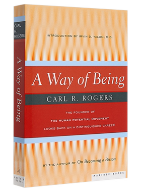 预售 【中商原版】论人的成长 英文原版 A Way of Being Carl R. Rogers HOUGHTON MIFFLIN 心理学