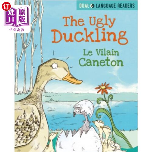 海外直订Dual Language Readers: The Ugly Duckling: Le Vil... 双语读者:《丑小鸭》、《丑小鸭》