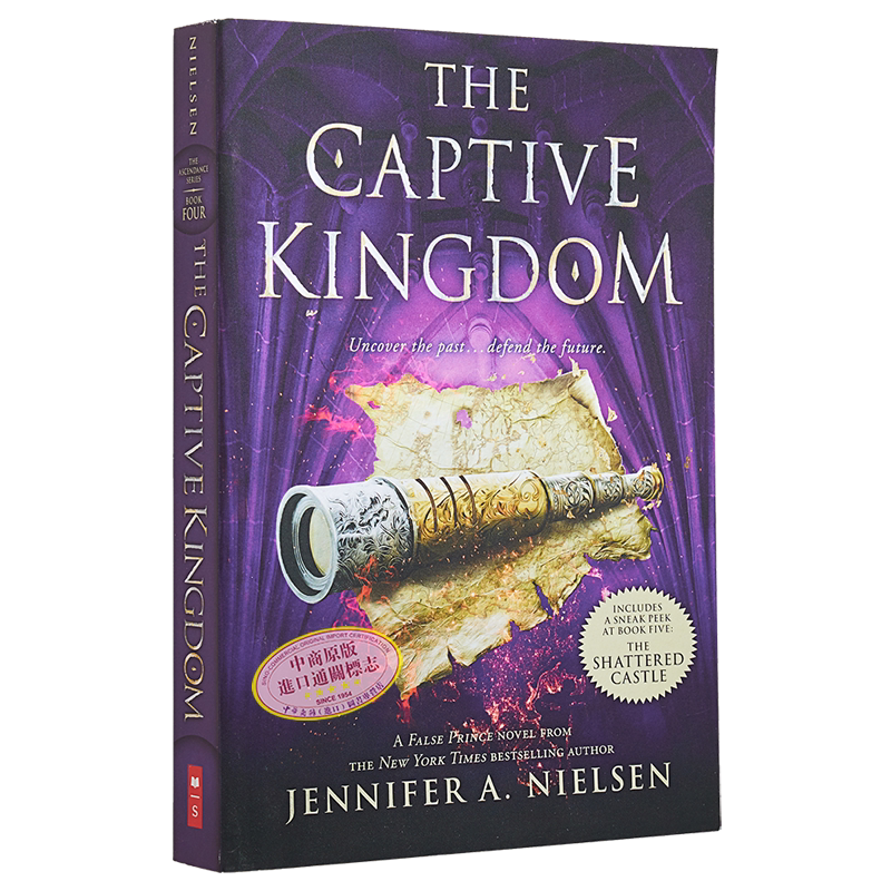 预售 被俘虏的王国 升华系列 第四册 英文原版 The Captive Kingdom The Ascendance Series Book 4 Jennifer A Nielsen【中商原版