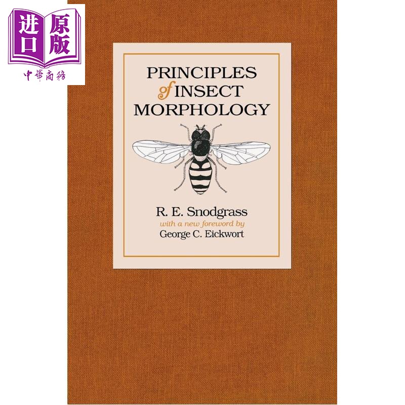 昆虫形态学原理 英文原版 Principles of Insect Morphology R.E. Snodgrass 科普教育 自然科学 进口原版 生活【中商原版】