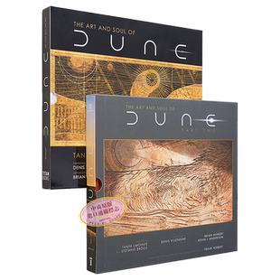 沙丘电影设定集1+2 英文原版 沙丘设定集甜茶电影画册书艺术设定集 The Art and Soul of Dune 沙丘电影官方周边可搭沙丘六部曲
