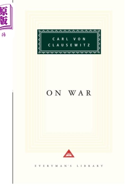 预售 战争论 Everyman Library Classics On War 英文原版 卡尔 冯 克劳塞维茨 Carlvon Clause witz 军事 战术【中商原版】