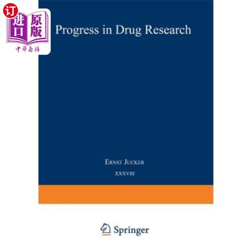 海外直订Progress in Drug Research / Fortschritte Der Arzneimittelforschung / Progrès Des 药物研究进展/Arzneimi
