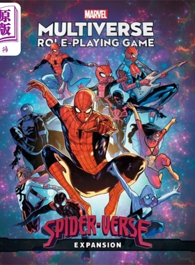漫威多元宇宙角色扮演游戏 蜘蛛侠宇宙 英文原版 MARVEL MULTIVERSE ROLE PLAYING GAME SPIDER VERSE EXPANSION 【中商原版?