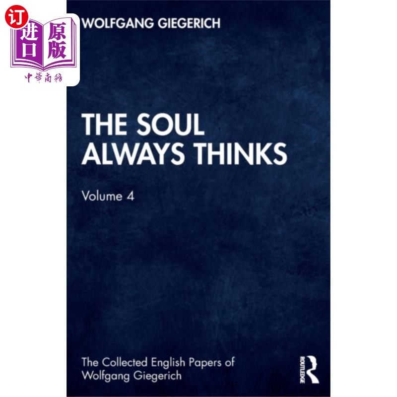 海外直订Soul Always Thinks 灵魂总在思考