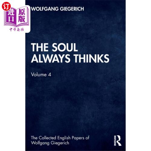 海外直订Soul Always Thinks 灵魂总在思考