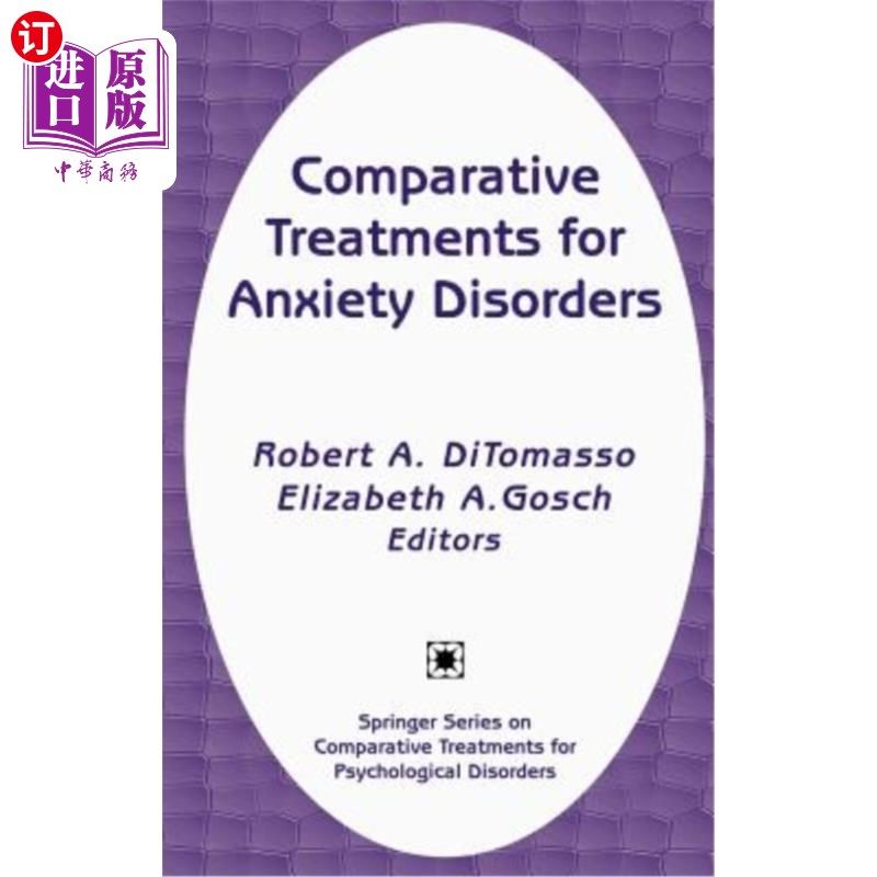 海外直订医药图书Comparative Treatments for Anxiety Disorders 焦虑症的比较治疗