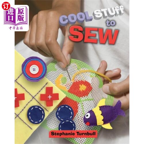 海外直订Cool Stuff to Sew 很酷的衣服