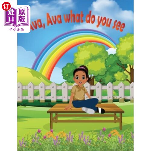 海外直订Ava.. Ava, What do you see? 艾娃. .艾娃，你看到了什么？
