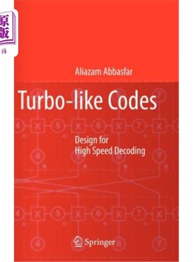 海外直订Turbo-Like Codes: Design for High Speed Decoding 类Turbo码的高速译码设计