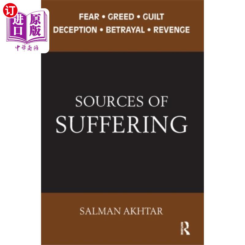 海外直订Sources of Suffering 痛苦的根源