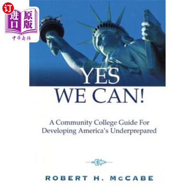 海外直订Yes We Can!: A Community College Guide for Developing America's Underprepared 是的，我们可以一本社区大学指