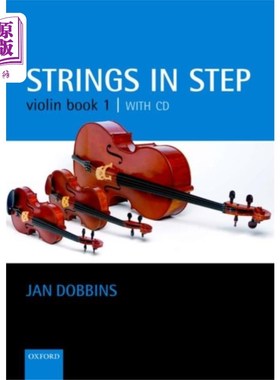 海外直订Strings in Step Violin Book 1 小提琴弦乐