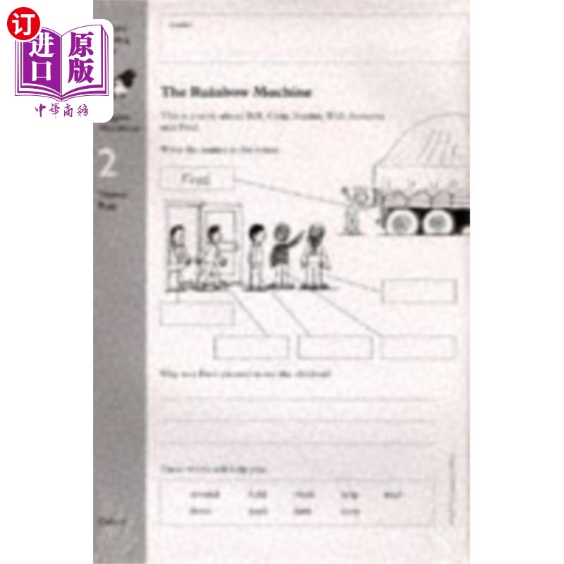 海外直订Oxford Reading Tree: Level 8: Workbooks: Workboo... 牛津阅读树:8级练习册:练习册2:彩虹机器和飞毯(每包6本)