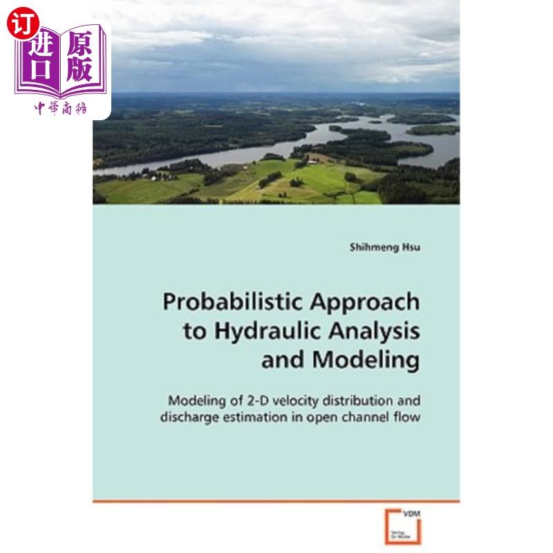 海外直订Probabilistic Approach to Hydraulic Analysis 水力分析的概率方法