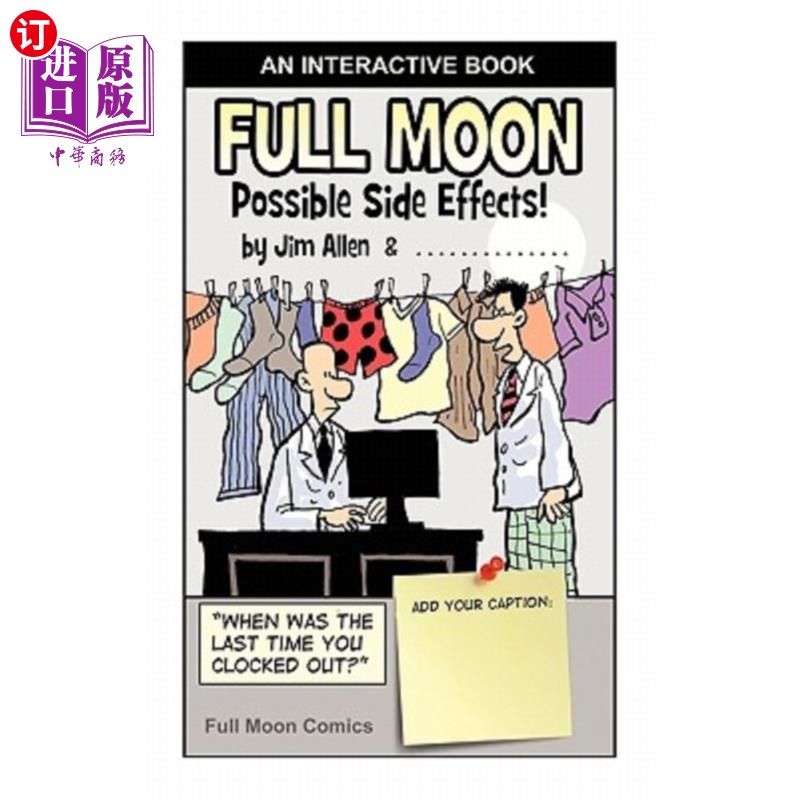 海外直订医药图书Full Moon: Possible Side Effects 满月：可能的副作用