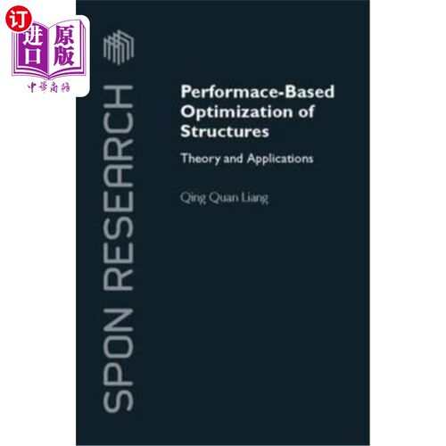 海外直订Performance-Based Optimization of Structures: Theory and Applications 基于性能的结构优化:理论与应用