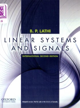 海外直订Linear Systems and Signals 线性系统与信号