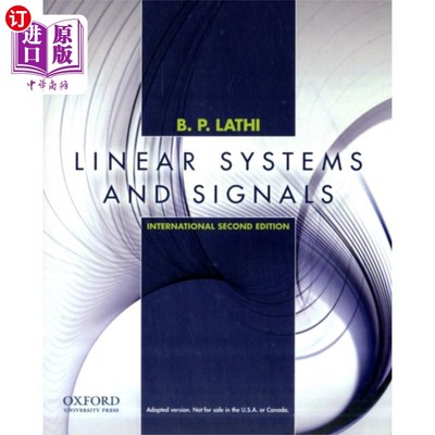 海外直订Linear Systems and Signals 线性系统与信号