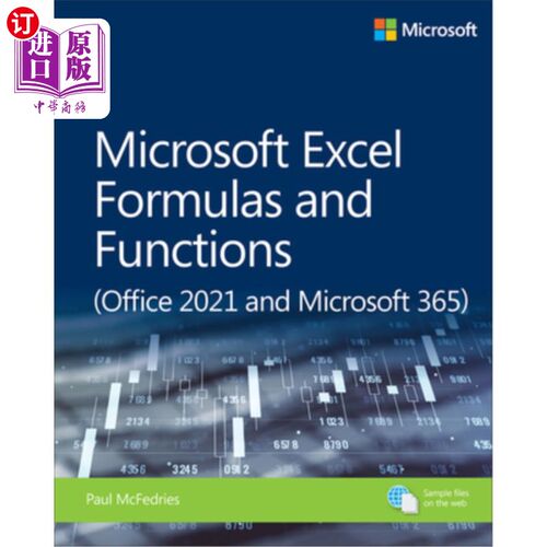 海外直订Microsoft Excel Formulas and Functions (Office 2021 and Microsoft 365) Microsoft Excel公式和函数