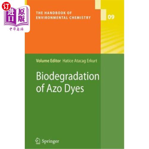 海外直订Biodegradation of Azo Dyes 偶氮染料的生物降解