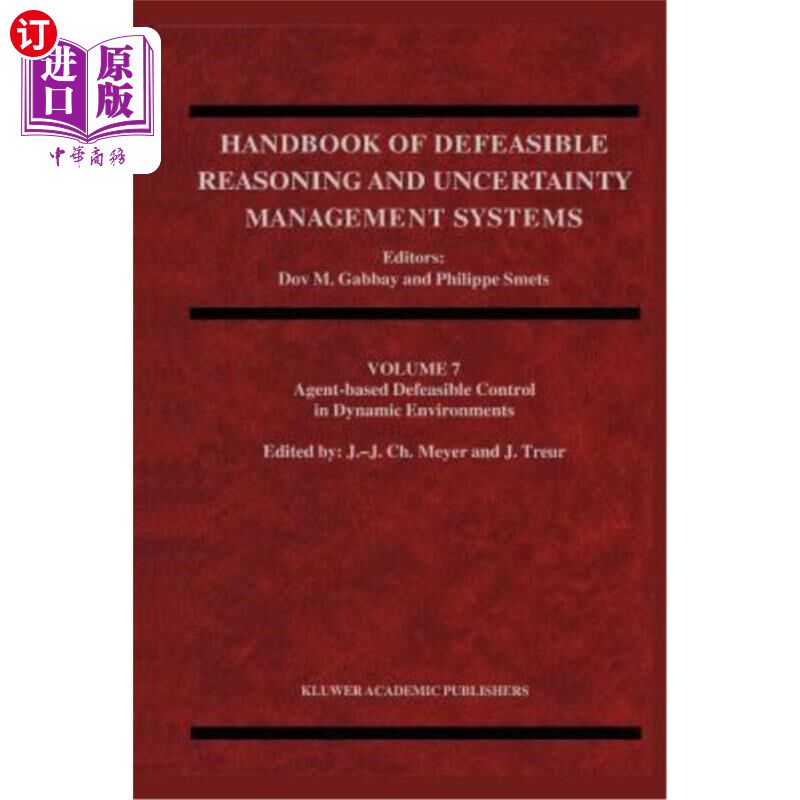 海外直订Agent-Based Defeasible Control in Dynamic Environments 动态环境中基于agent的可取消控制