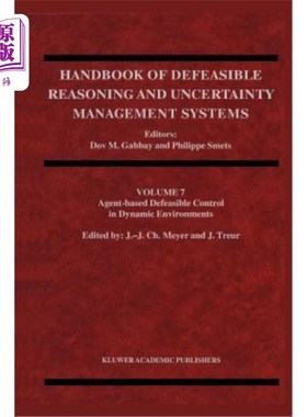 海外直订Agent-Based Defeasible Control in Dynamic Environments 动态环境中基于agent的可取消控制