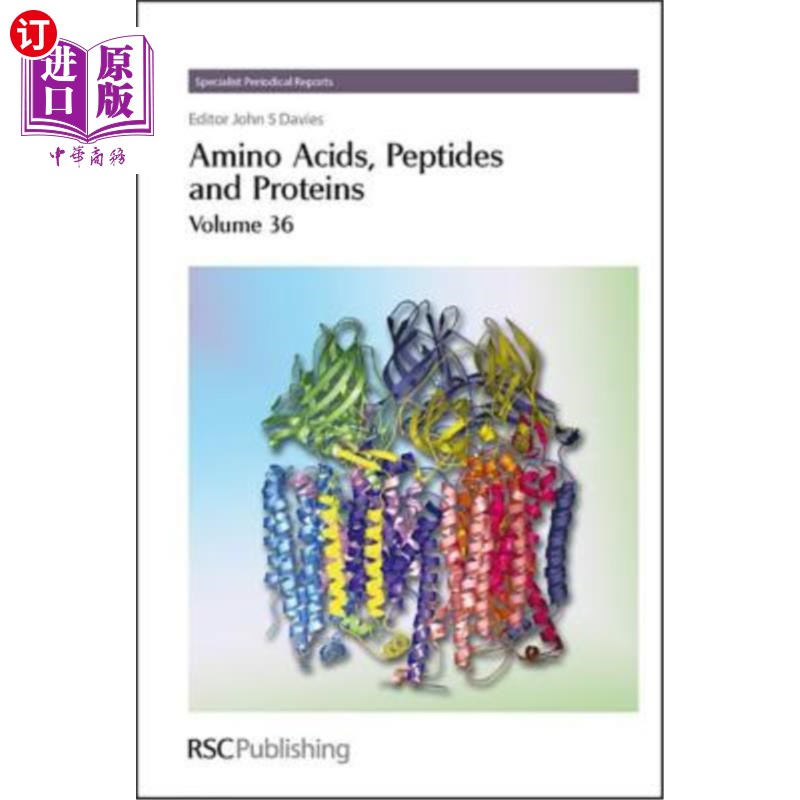 海外直订Amino Acids, Peptides and Proteins: Volume 36 氨基酸、肽和蛋白质：第36卷