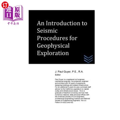 海外直订An Introduction to Seismic Procedures for Geophysical Exploration 地球物理勘探地震程序导论