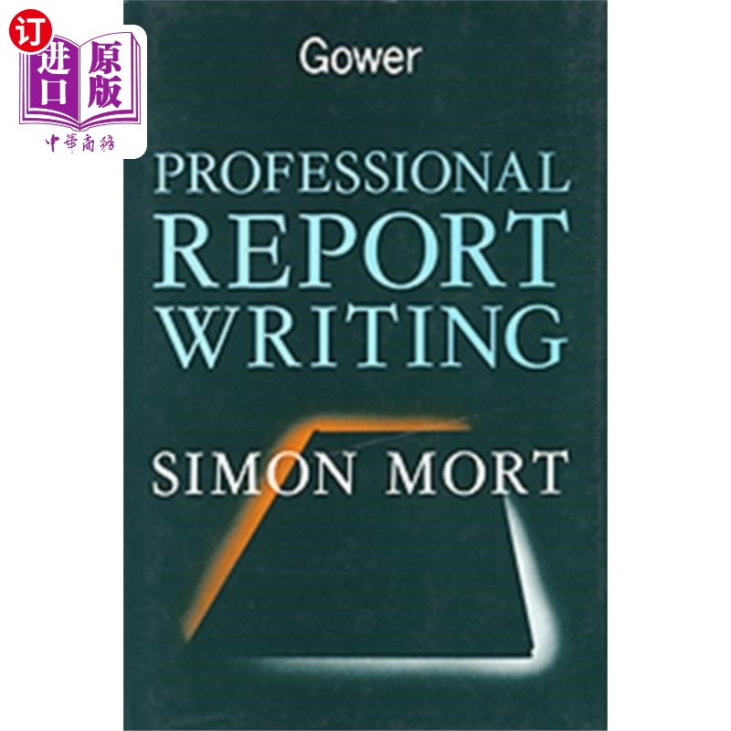 海外直订Professional Report Writing 专业报告写作