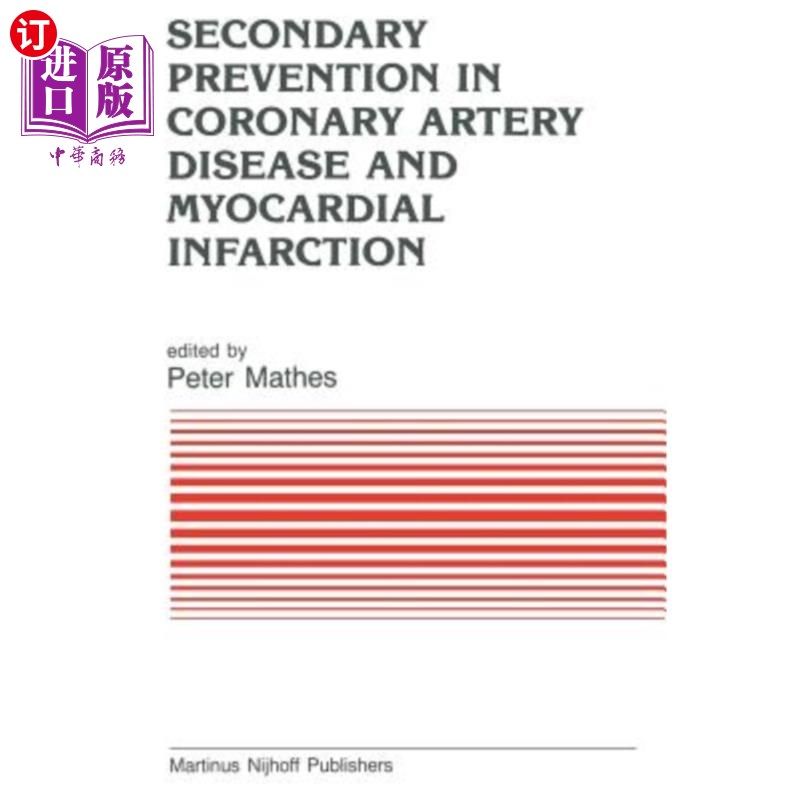 海外直订医药图书secondary prevention in coronary artery disease