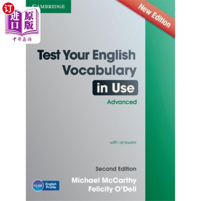 海外直订Test Your English Vocabulary in Use Advanced wit... 用答案测试你的英语词汇的使用