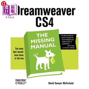 Missing Manual Dreamweaver 海外直订Dreamweaver 手册：缺失 The Cs4：缺失 手册 Cs4