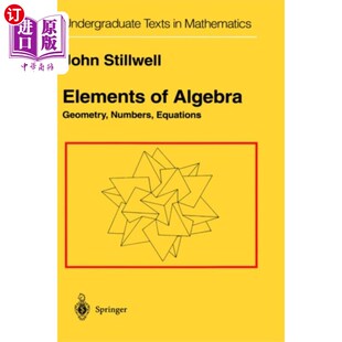 海外直订Elements of Algebra