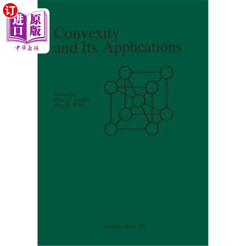 海外直订Convexity and Its Applications 凸性及其应用