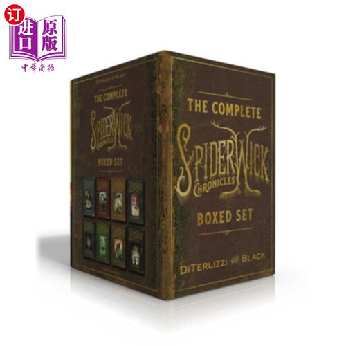 海外直订The Complete Spiderwick Chronicles Boxed Set: The Field Guide; The Seeing Stone; 完整的Spiderw